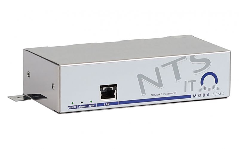 Serveur de temps NTP-NTS IT - Mobatime - 1 port LAN (RJ45) - compact et performant_0