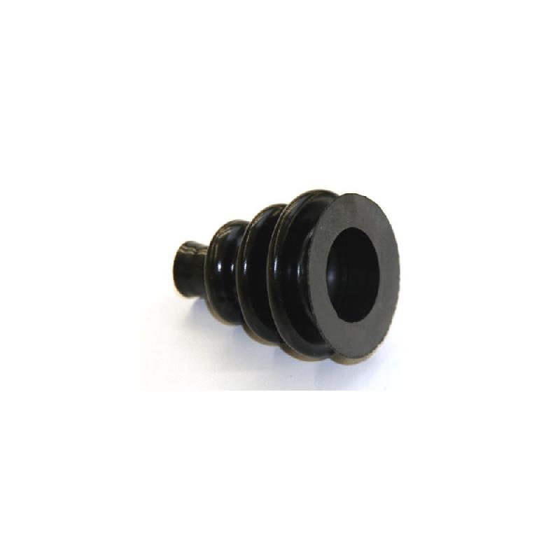 Soufflet de protection standard SPCC-004 - PVC souple, 60 Shore A - Noir, longueur étirée 65 mm_0