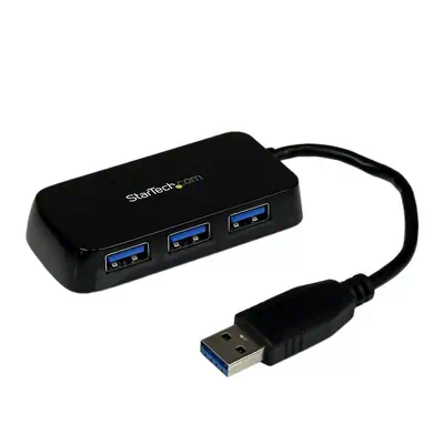 StarTech Hub USB 3.0 (5Gbps) à  4 ports avec cble intégré_0