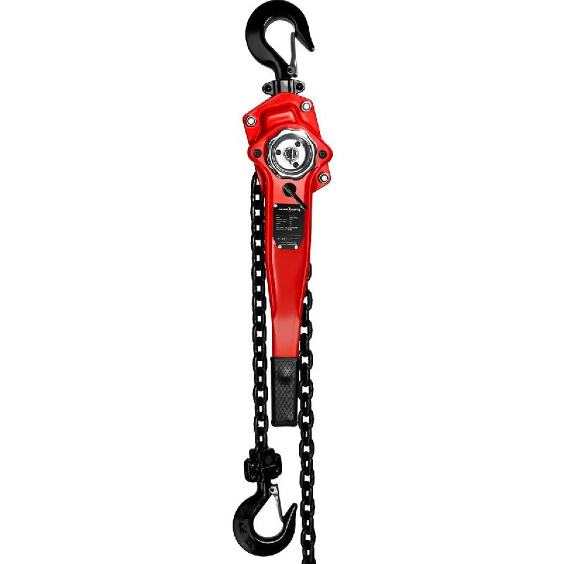 Steinberg Systems - Steinberg Systems Palan À Levier Manuel Chaine Cliquet SBS-FZ 750/2M (Capacité de Charge 750 kg, 2 mètres, Chaîne G80, Acier)_0