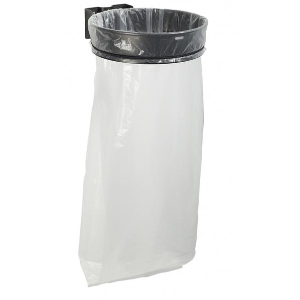 Support à sac poubelle 110 litres - Ecollecto Modèle EXTREME - acier anti-UV, fixation murale ou sur poteau, garantie 5 ans - Rossignol_0