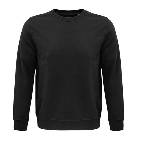 SWEAT PERSONNALISABLE COTON ORGANIQUE BIO GRIS ANTHRACITE