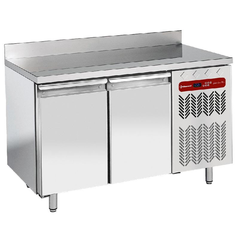 Table de travail refrigeree timbre négative ventilée 2 portes gn 1/... - PTG2B/HA-R2_0