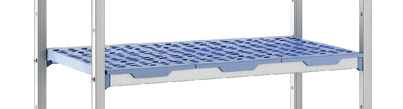 TABLETTE RAYONNAGE ALIMENTAIRE L.1412 X P.500 MM