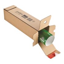 TUBE CARRÉ D'EXPÉDITION 43 X 10,8 X 10,8 CM - LOT DE 10