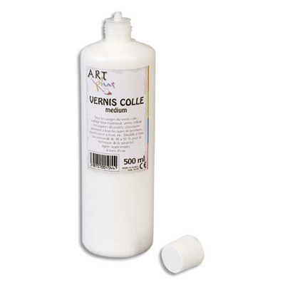 VERNIS COLLE MEDIUM PLUS - FLACON DE 500 ML
