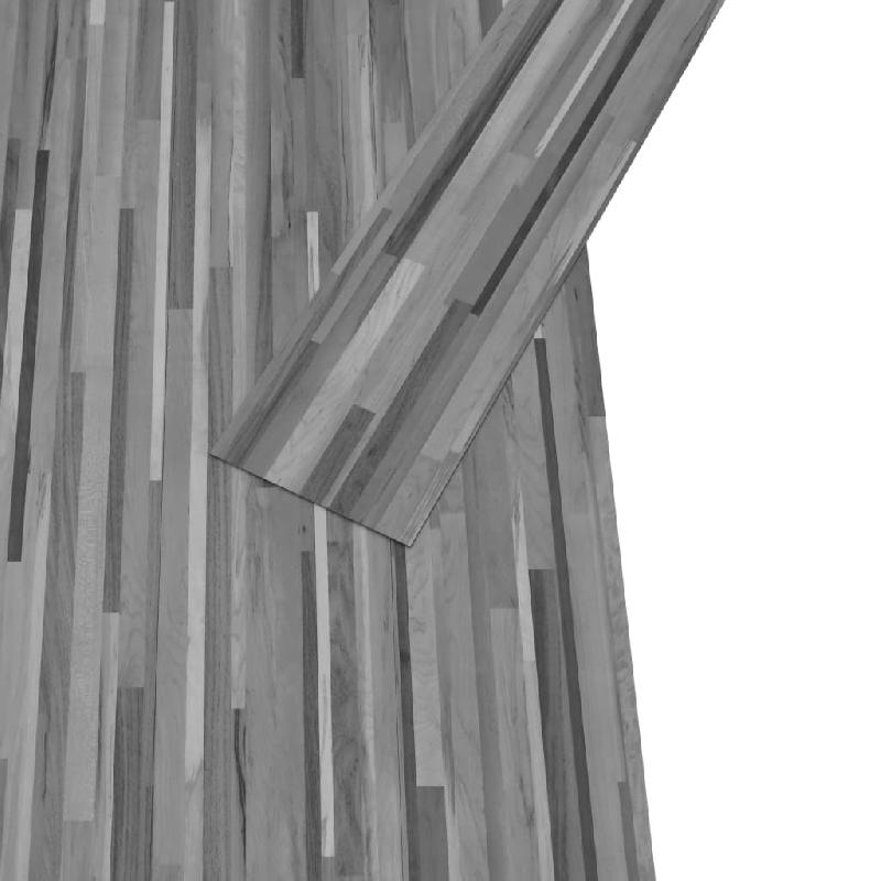 Vidaxl planches de plancher pvc 5,02 m² 2 mm autoadhésif gris rayé 146560_0