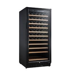 VINOBOX- cave à vin, cave à vin 110 1T noir - noir acier V1101TN_0