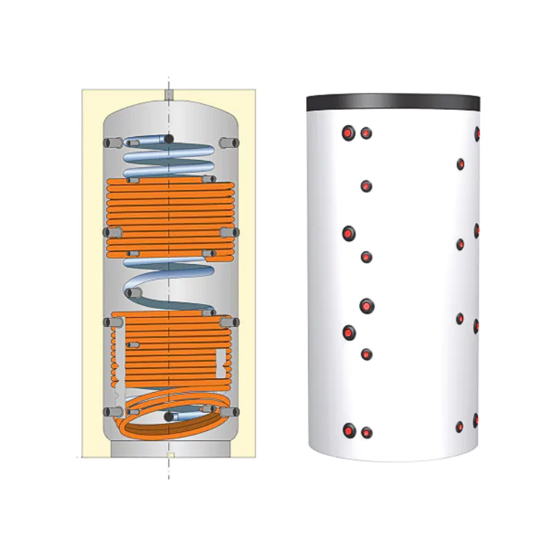 Ballon combiné 1500 L - 2 échangeurs acier - Thermador - BSE1500HE_0