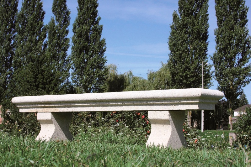 Banc public en béton classique norcor 1715 grand canal_0