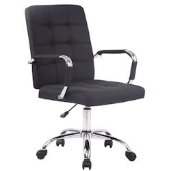 CLP Fauteuil de bureau Deli Pro tissu Noir - noir textile 151694501_0