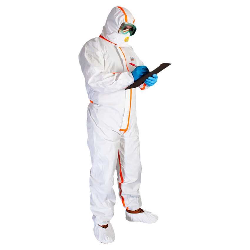 Combinaison jetable Chemsplash Pro +4 Types 4/5/6 - PCCJ40-S - tissu laminé microporeux, antistatique et agents infectieux_0