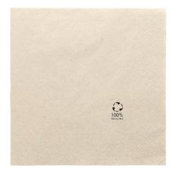 García de Pou Garcia de Pou 1600 Unités - Serviettes Ecolabel 2 Plis 'Paper Pack' 18 G/M2 39X39 Cm Naturel Ouate Recyclée - marron 254.54_0