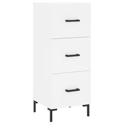 Helloshop26 - Buffet bahut commode armoire meuble de rangement organisateur cuisine salle de séjour salon 34,5 x 34 x 90 cm bois 02_0030259 - 3000209_0
