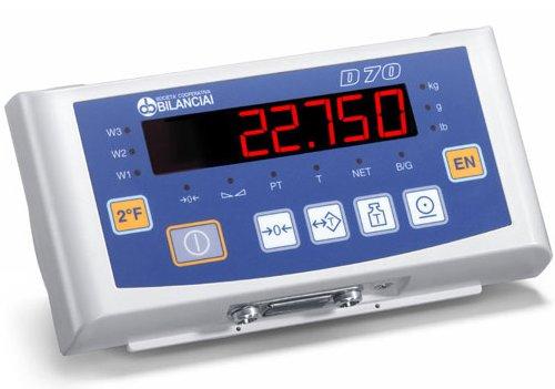 Indicateur de pesage D70 - Afficheur LED, alimentation secteur ou pile, pour petits et moyens pesages_0