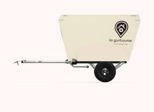 Remorque vélo professionnelle