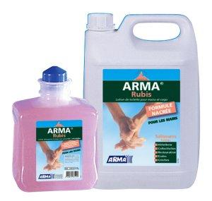 Lotion de toilette Arma Sanivon Rubis - Hygiène corporelle quotidienne - Rose nacrée - pH 7.0_0