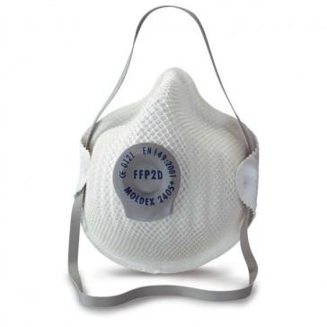 Masque anti-poussières FFP2D 2405 Moldex-Metric - Coque souple en polypropylène avec soupape Ventex_0