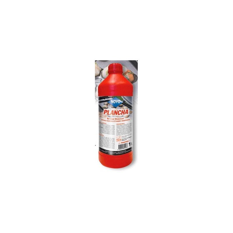 Nettoyant professionnel pour planchas et plaques chauffantes - Novpla - dégraissant ultra rapide à chaud_0