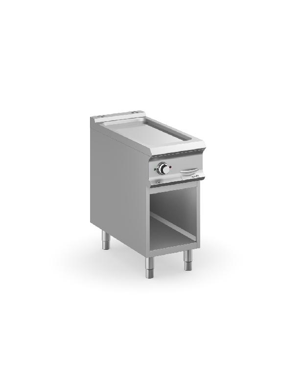 Plancha électrique plaque acier lisse chrome sur placard ouvert - MBM DOMINA PRO 900 - FTBE94AL_0