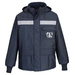 Portwest - Parka de travail chaude spécial frigoriste Bleu Marine Taille S - S bleu 5036108129492_0