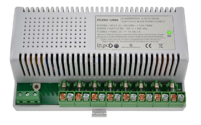 Module alimentation à découpage PSXMV C - Chargeur multivoie 12 V DC - 3 A à 8 A - 4 sorties_0