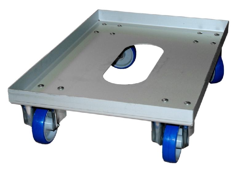 Socle rouleur en acier inoxydable 304L - 820x620 mm - Bobet Matériel_0