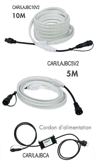 Ruban LED professionnel sur-mesure pour l'éclairage d'installations provisoires - SOBEM-SCAME série RUBALED_0