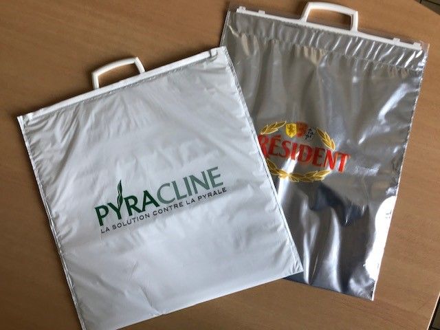 Sac isotherme personnalisable - poignées rapportées - fermeture clip - matière isolante et résistante_0