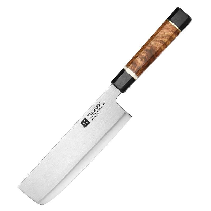 XinZuo - Couteau Nakiri en acier poudré - Série F5 Zhen - multicolore F5 ZHEN-XC_0