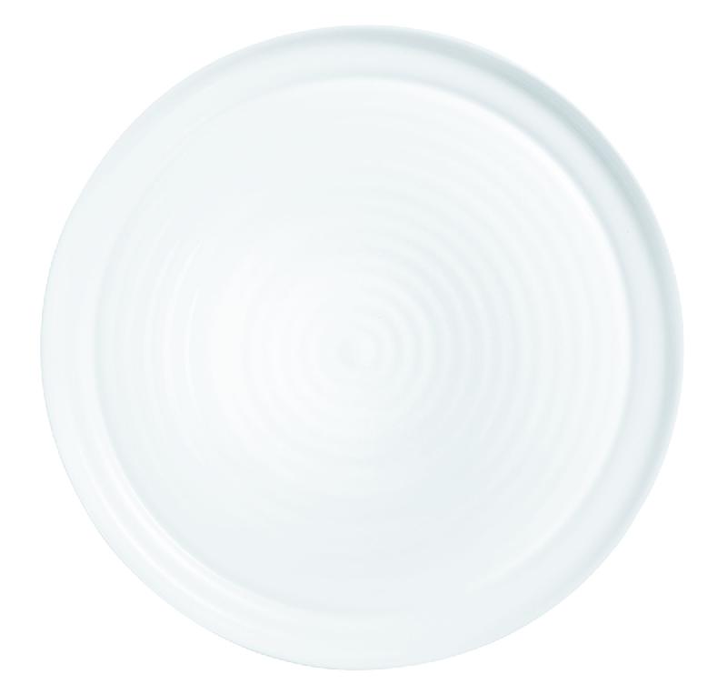 ASSIETTE À PIZZA XL ROND BLANC VERRE Ø 32 CM EVOLUTIONS ARCOROC