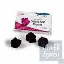 3 BATONNETS D'ENCRE SOLIDE MAGENTA POUR XEROX PHASER 8400