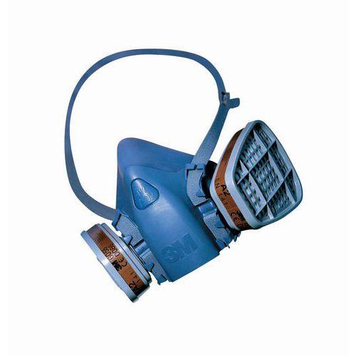 3M 1 DEMI-MASQUE RESPIRATOIRE RÉUTILISABLE SÉRIE 7502 3M