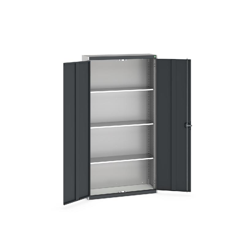 Armoire d'atelier Standard Cubio - 3 tablettes réglables - 1050x325x2000mm_0