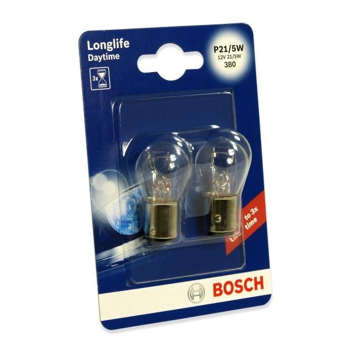 BOSCH - Ampoule LED Longlife Daytime 2 P21/5W 12V 21/5W - Référence 684852_0