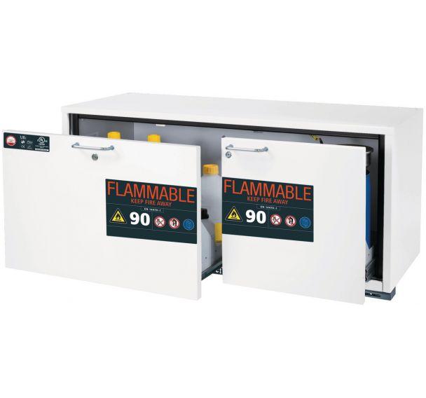 ARMOIRE DE SÉCURITÉ SOUS PAILLASSE UB-S-90 UB90.060.140.050.UL.2S - MANUTAN COLLECTIVITÉS