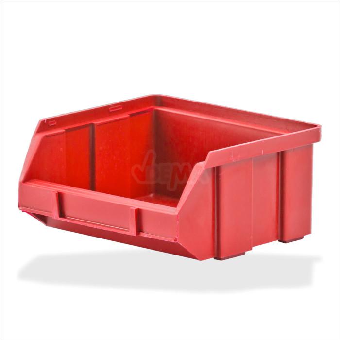 Bac à bec - bac de rangement 100 x 95 x 50 mm rouge_0