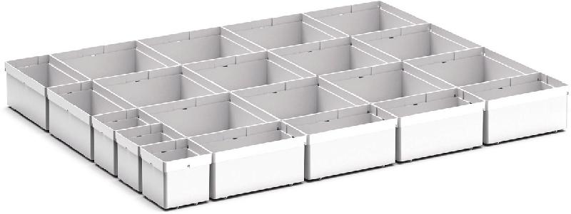 BACS RANGEMENT CUBIO EKK-86100 21 COMPARTIMENTS - BOTT - MANUTAN COLLECTIVITÉS