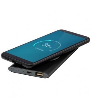 BATTERIE DE SECOURS SANS FIL JUICE DE 4 000 MAH - NOIR - CHARGEURS ET BATTERIES PUBLICITAIRES