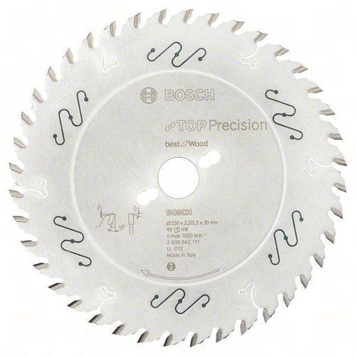 BOSCH 1 LAMES DE SCIES CIRCULAIRES POUR SCIES À FORMAT ET DE TABLE HORIZONTALES/VERTICALES