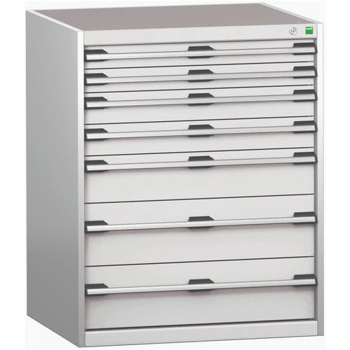 BOTT 1 ARMOIRE À TIROIRS SL-8710-7.4 AVEC 7 TIROIRS POUR CHARGE LOURDE - BOTT