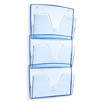 CEP Lot de 3 corbeilles murales, format 24x32, charge 2 kg / corbeille, ice blue - 3462151170747_0