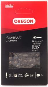 CHAINE DE TRONÇONNEUSE OREGON 3/8' (9.25MM) - 1,5MM - 64 MAILLONS  73LPX064