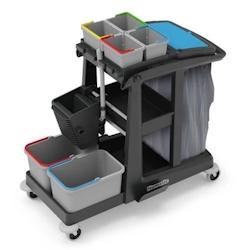 Chariot de lavage - Eco-Matic 3 Reflo - NUMATIC - noir 5028965799628_0