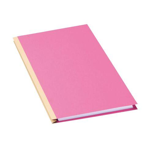 CHEMISE DOSSIER À SOUFFLET CARTE EXACOMPTA 24 X 32 CM ROSE - PAQUET DE 10