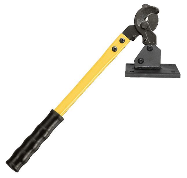 Coupe-câble stationnaire - câbles cuivre, alu, multifibres - Capacité 120mm² - E1_0