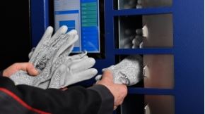Distributeur automatique d'EPI idéal pour les gants, les lunettes, les masques ou les combinaisons_0