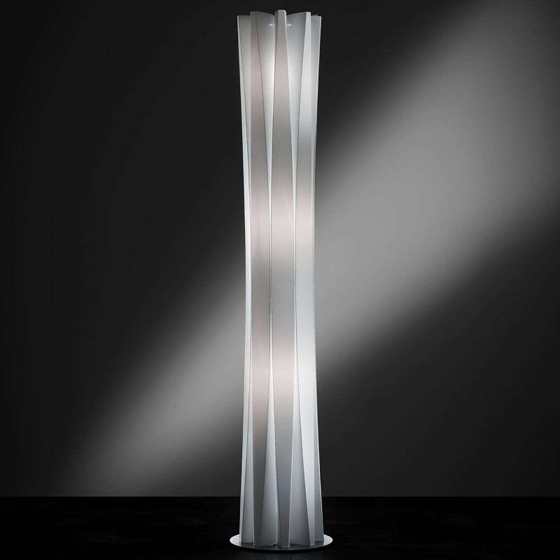 SLAMP BACH LAMPE SUR PIED, HAUTEUR 161 CM, BLANC