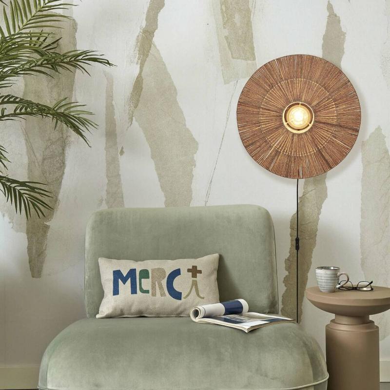 GOOD & MOJO IGUAZU APPLIQUE MURALE Ø55CM NATUR