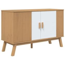 Helloshop26 - Buffet bahut commode armoire meuble de rangement organisateur cuisine salle de séjour salon et 114 x 43 x 73,5 cm bois 02_0036172 - 300_0